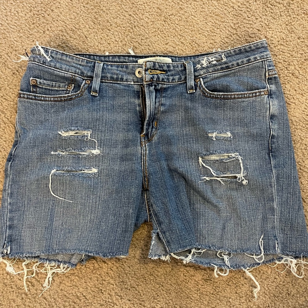 Levi’s repurposed cutoff shorts